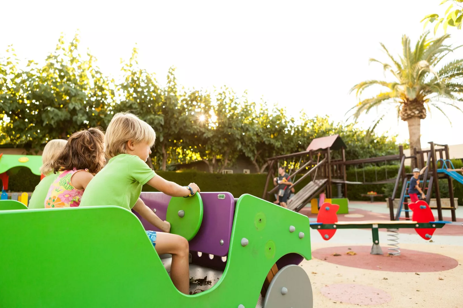 Camping Cambrils Playa 1 BUNGALOW OASIS-Gardens summer