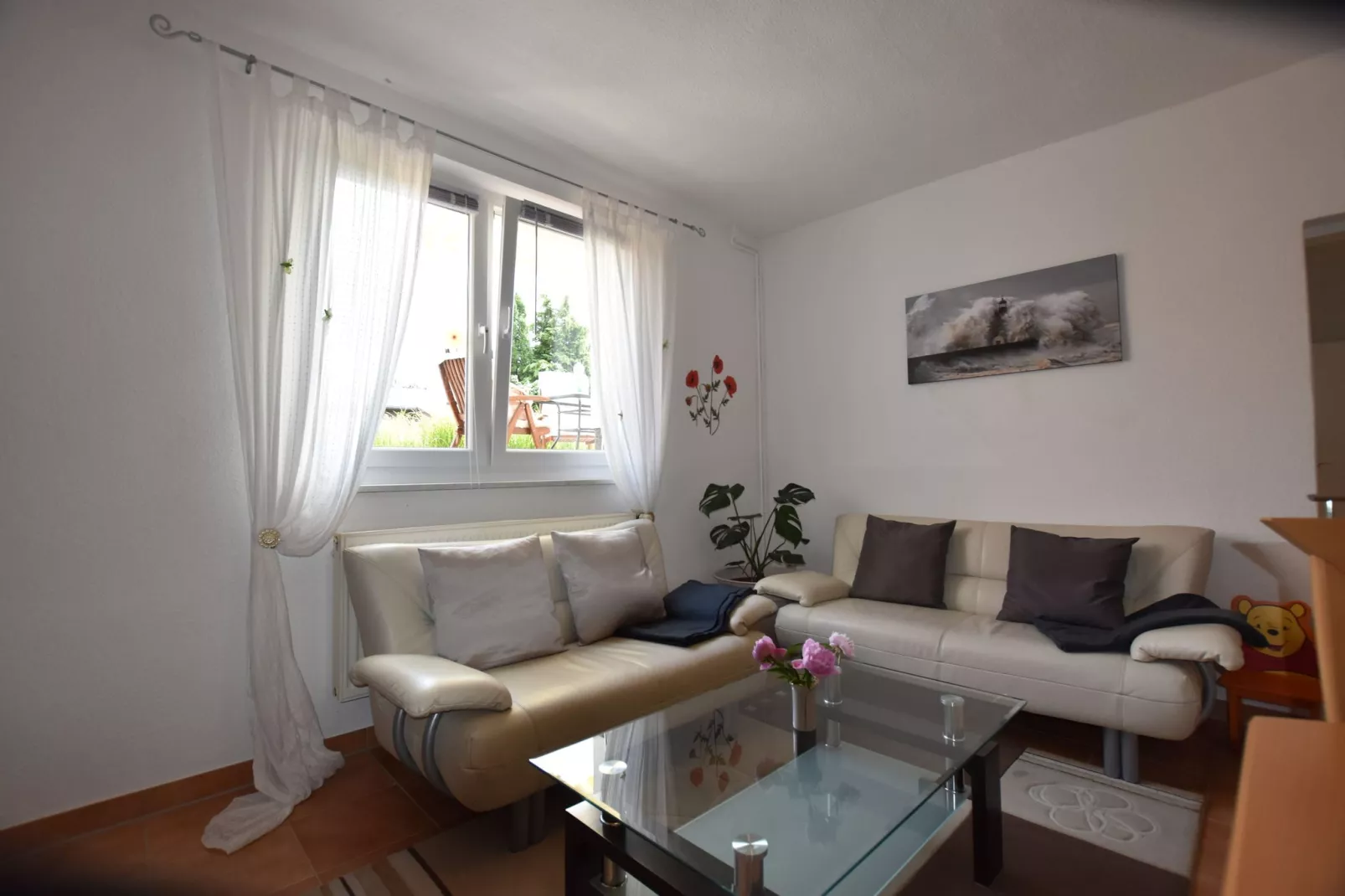 Ferienwohnung mit großem Garten-Living room