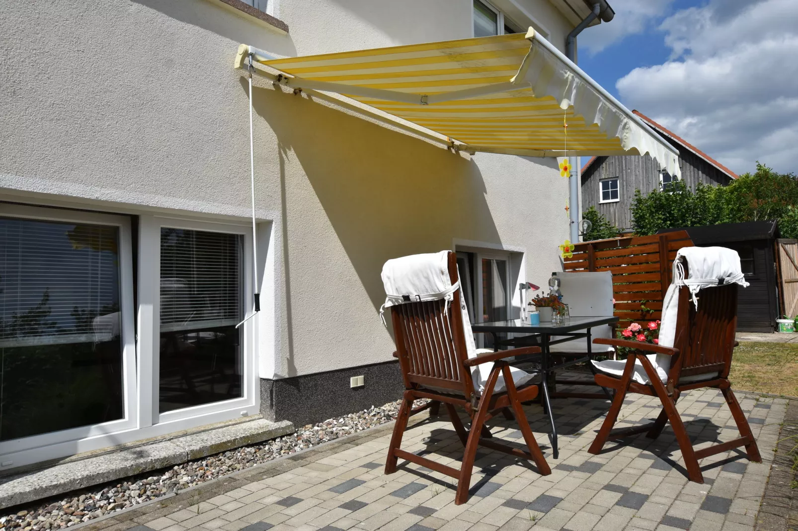 Ferienwohnung mit großem Garten-Terrace balcony