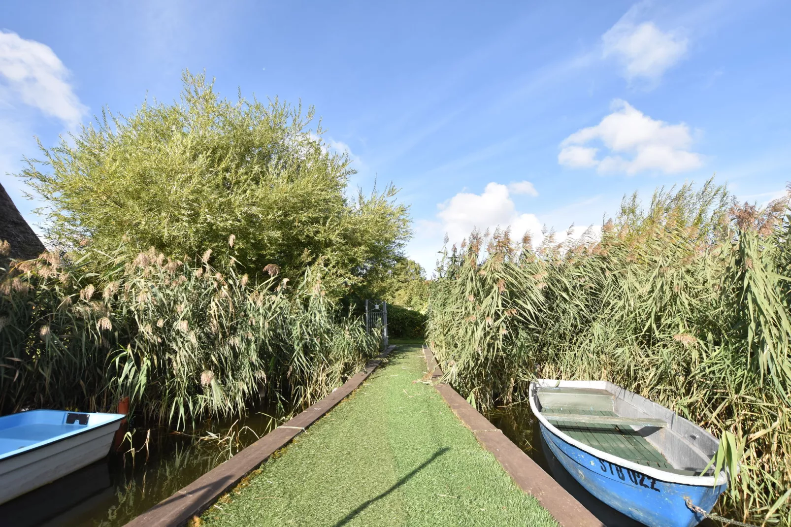 Das Haus Am See mit Kamin und eigenem Boot-Aussicht Sommer