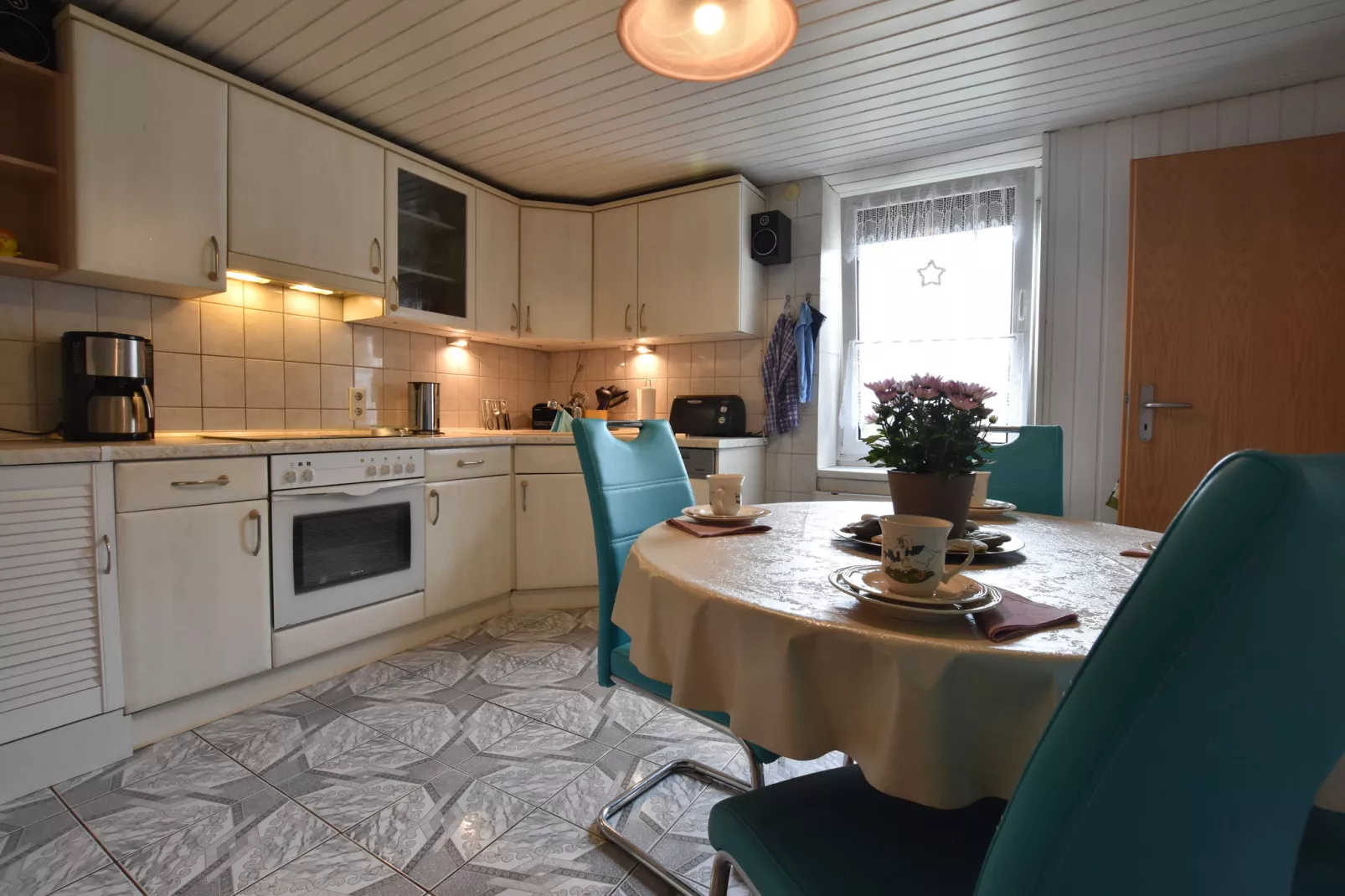 Ferienwohnung Am Radweg Salzhaffregion-Dining room