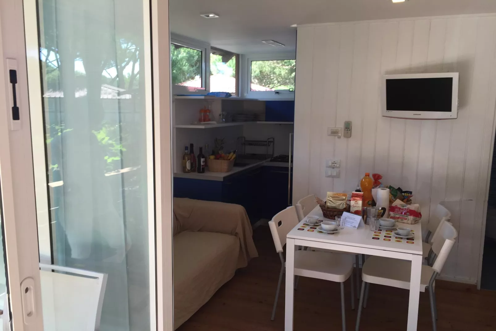 Jesolo Mare Family Village Lido di Jesolo - Chalet Comfort 6 pax-Wohnzimmer