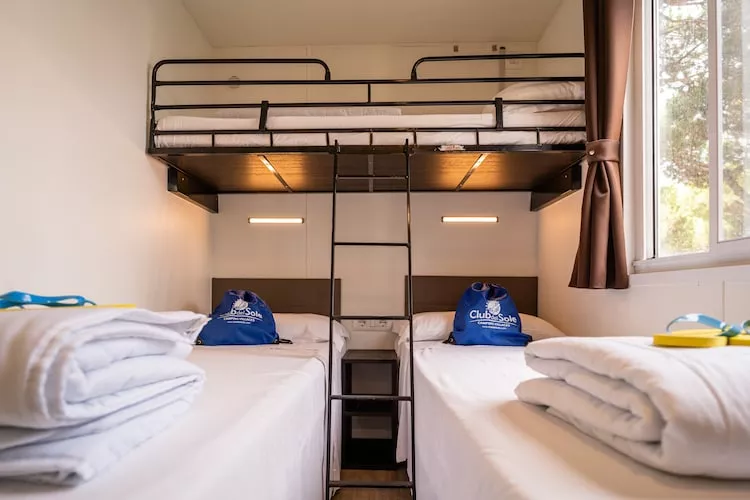 Jesolo Mare Family Village Lido di Jesolo - Lodge Comfort Dog 4 plus 1 pax-Schlafzimmer