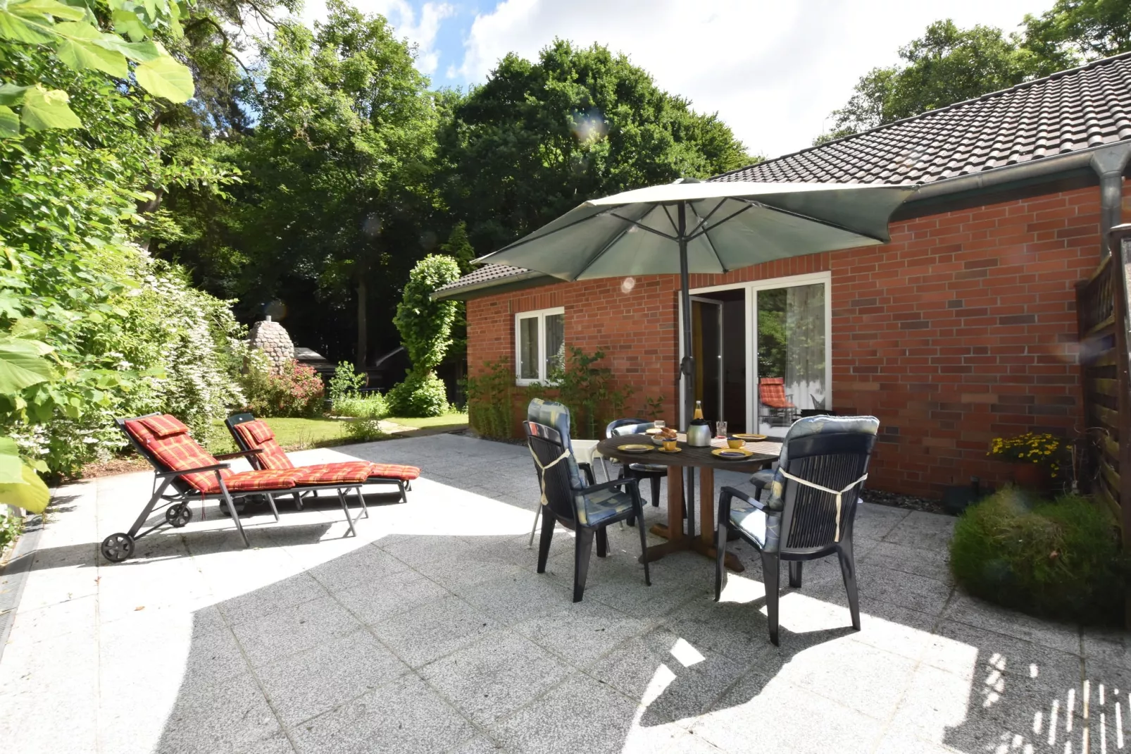 Ferienhaus Thomas im Grünen II-Terrace balcony