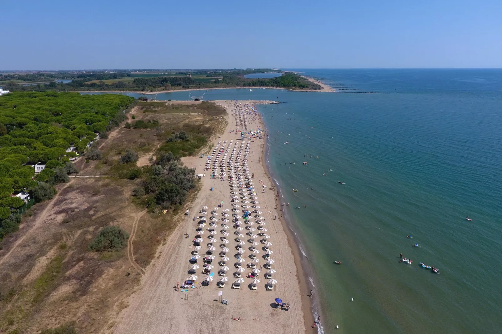 Jesolo Mare Family Village Lido di Jesolo - Lodge Elite Dog 4 plus 2 pax-Gebiete Sommer 1 km
