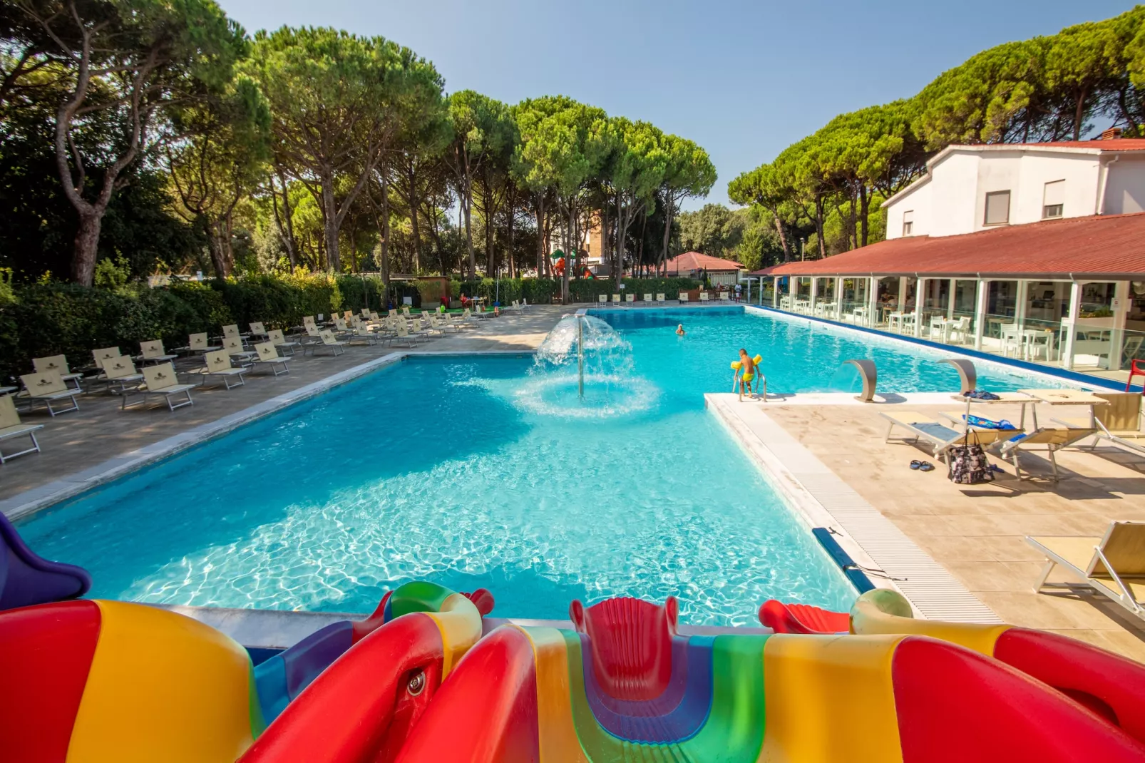 Jesolo Mare Family Village Lido di Jesolo - Lodge Elite Dog 4 plus 2 pax-Schwimmbad