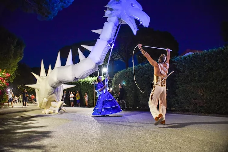Marina Family Village Punta Marina Terme Ravenna - Lodge Superior Dog-Parkeinrichtungen