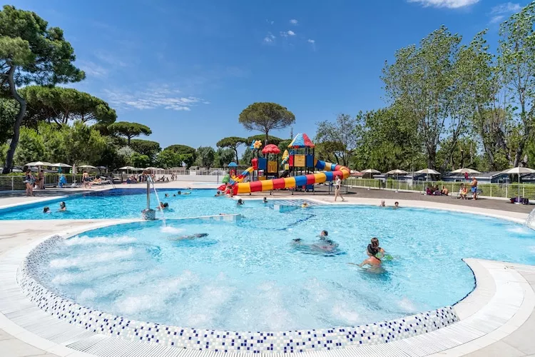 Marina Family Village Punta Marina Terme Ravenna - Lodge Superior Dog-Schwimmbad