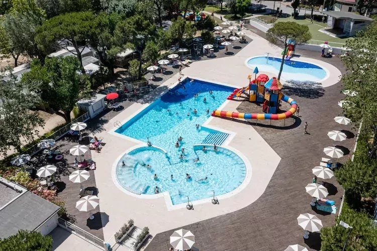 Marina Family Village Punta Marina Terme Ravenna - Lodge Deluxe-Piscine