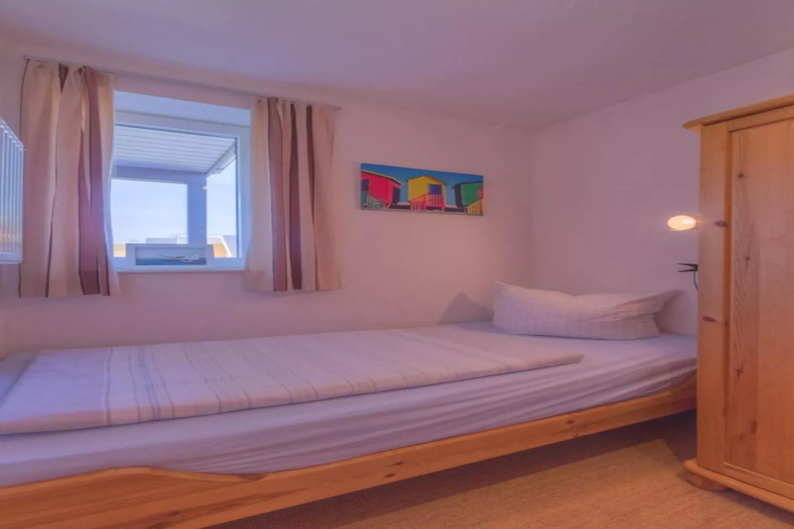 Kapitänshaus Gartendeck 64 qm Nr 411-Bedroom