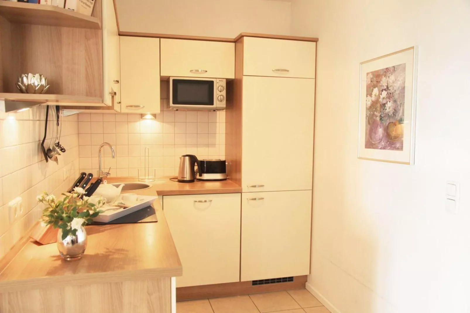 Kapitänshaus Gartendeck 64 qm Nr 441-Kitchen
