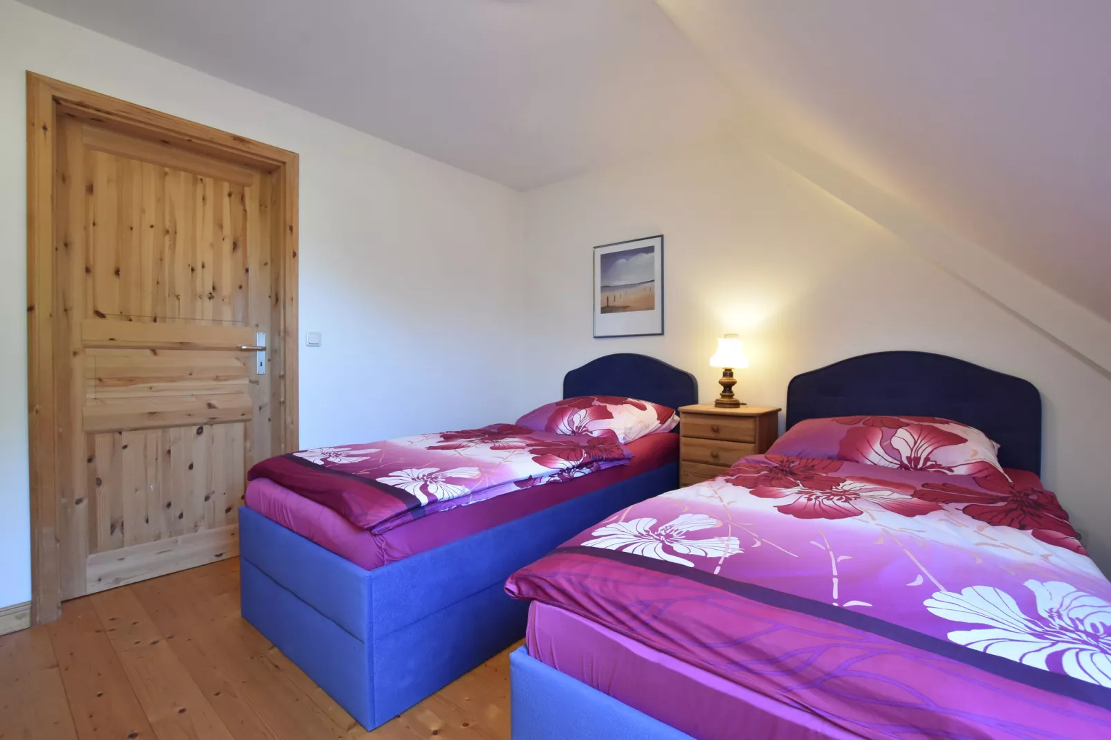 Landhauswohnung an der Ostsee mit Garten-Schlafzimmer