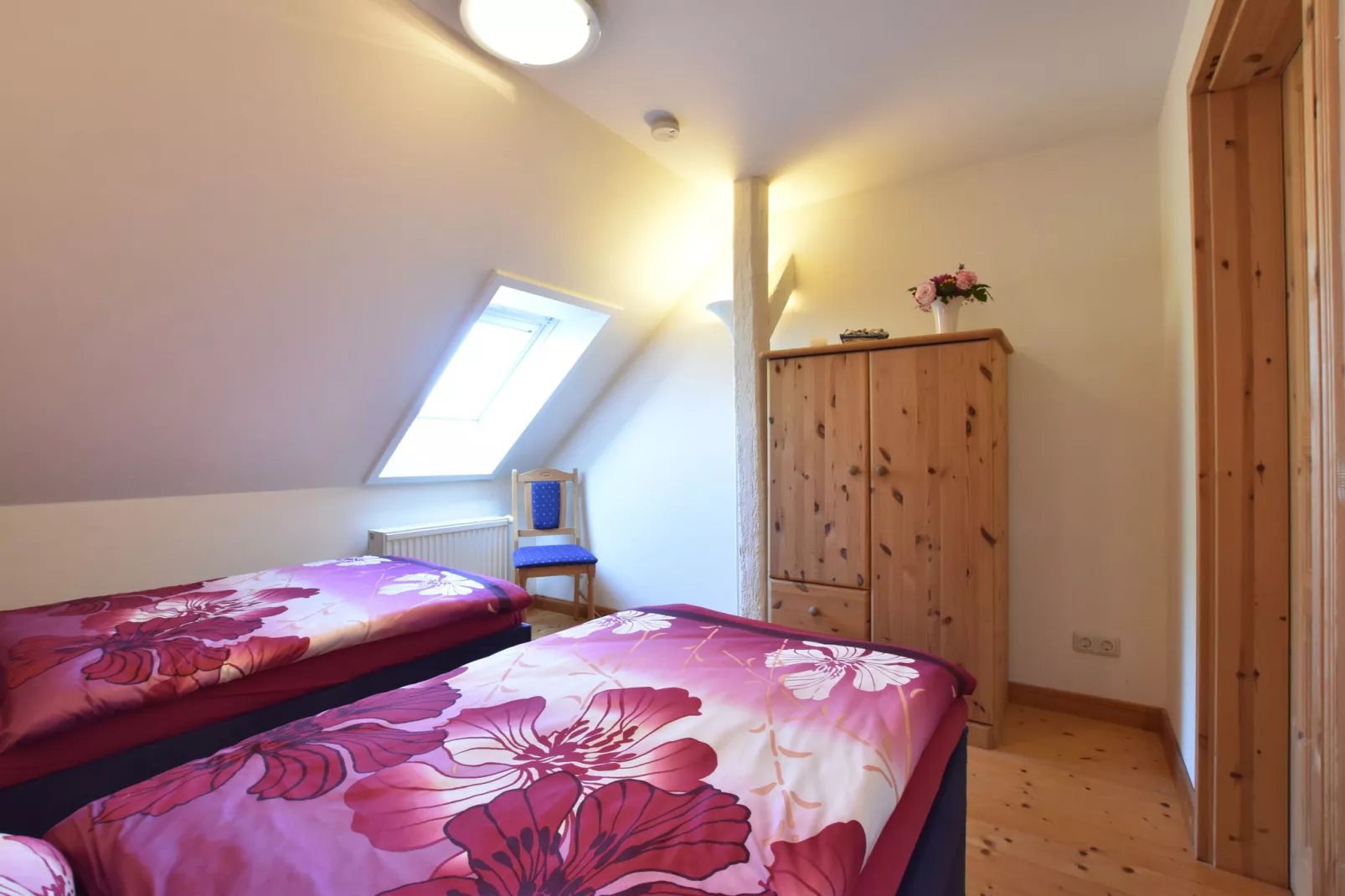 Landhauswohnung an der Ostsee mit Garten-Schlafzimmer