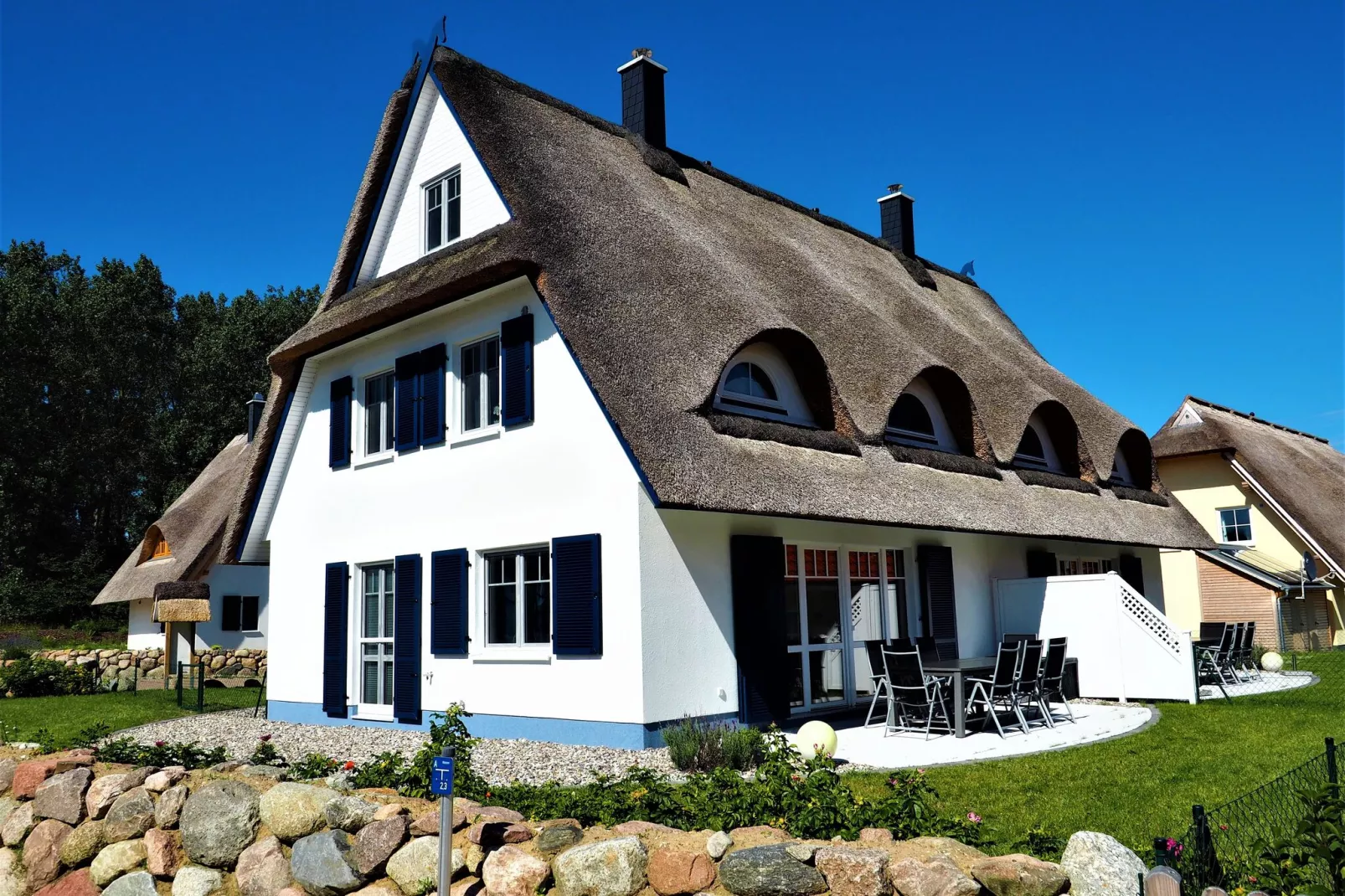 Ein Ostseetraum am Meer 4 Schlafzimmern Kamin Sauna-Exterior summer