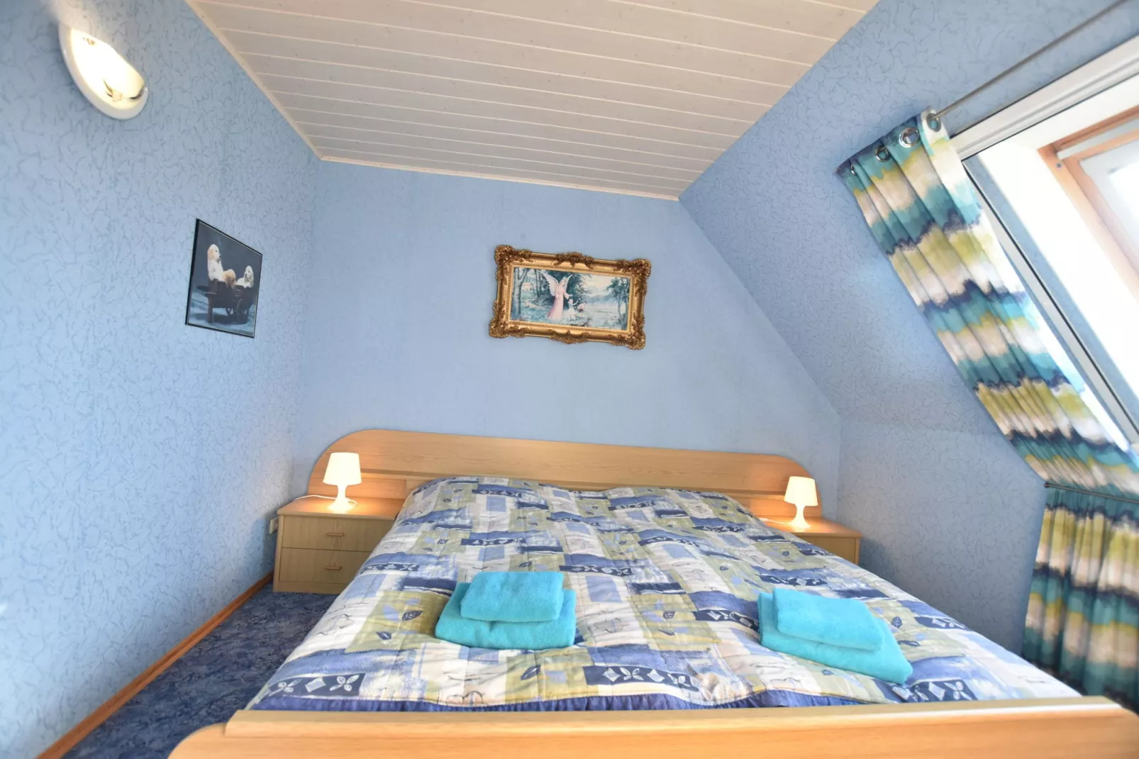 Ferienwohnung mit Gartenblick-Bedroom