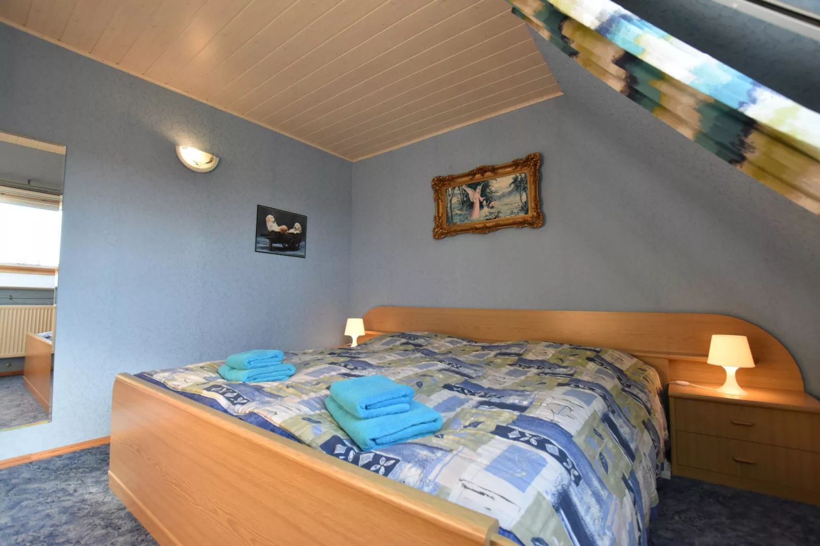 Ferienwohnung mit Gartenblick-Bedroom