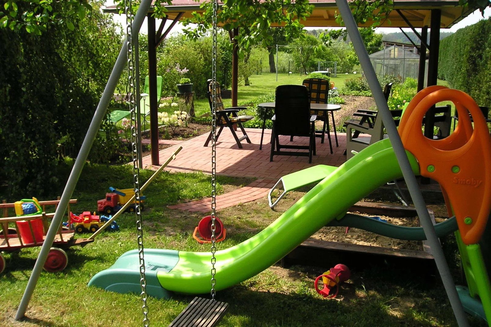Ferienwohnung mit Gartenblick-Facilities