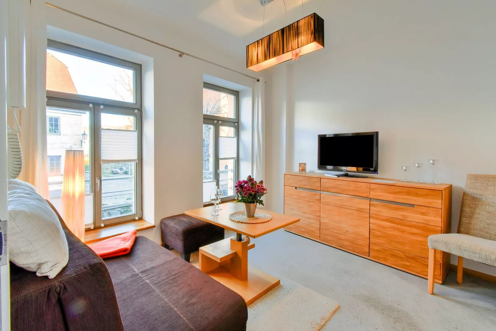 Ferienwohnung Lee in alter Stadtvilla-Living room