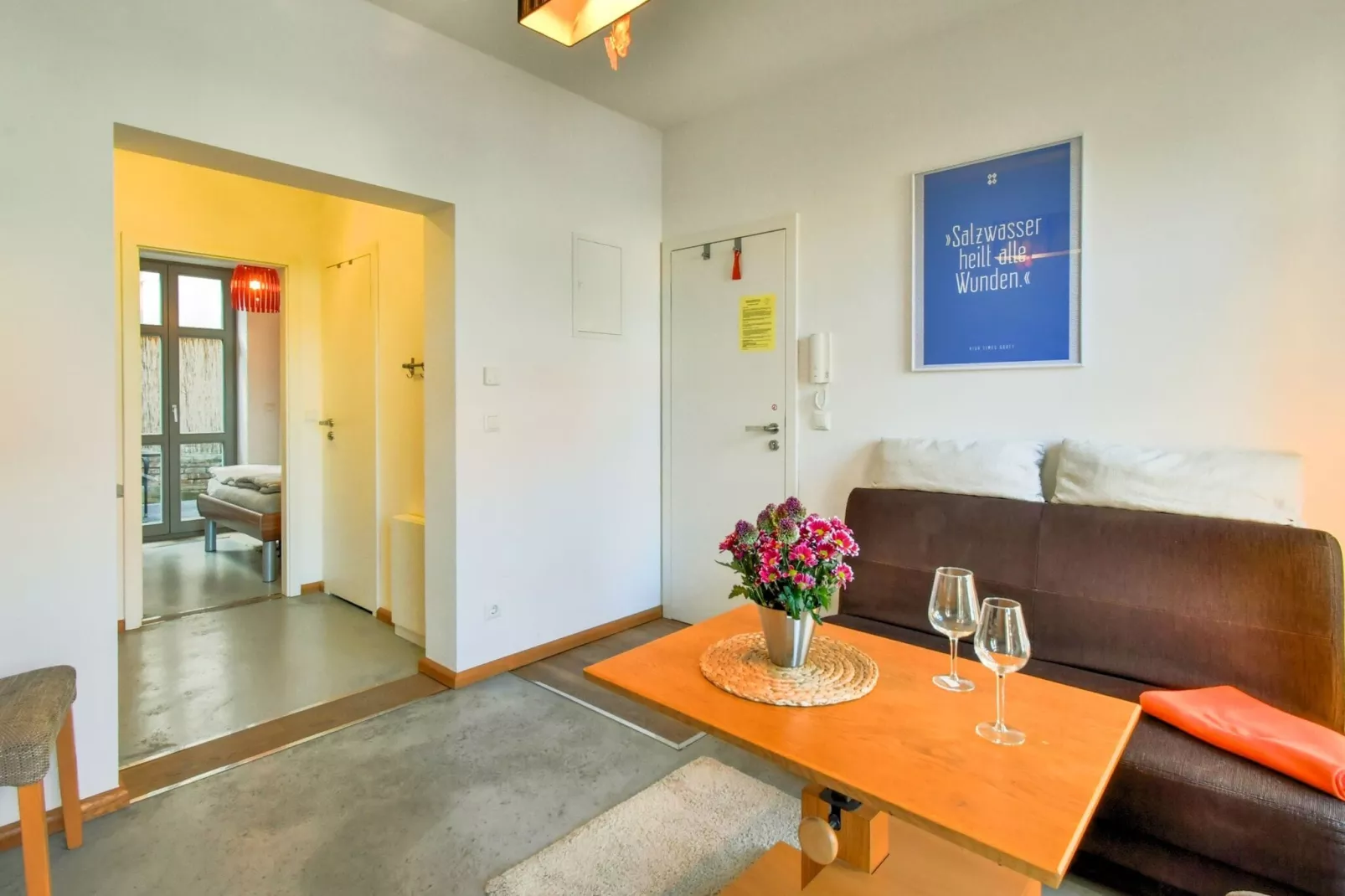 Ferienwohnung Lee in alter Stadtvilla-Living room