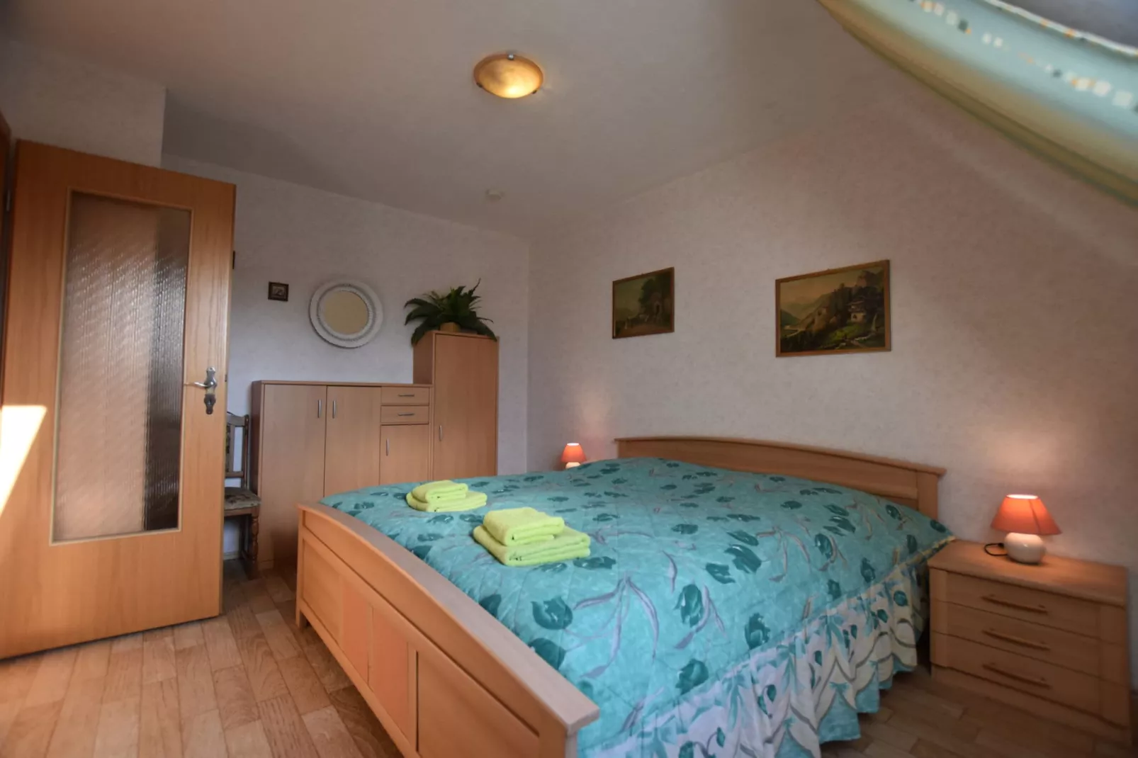 Ferienwohnung mit Feldblick-Bedroom