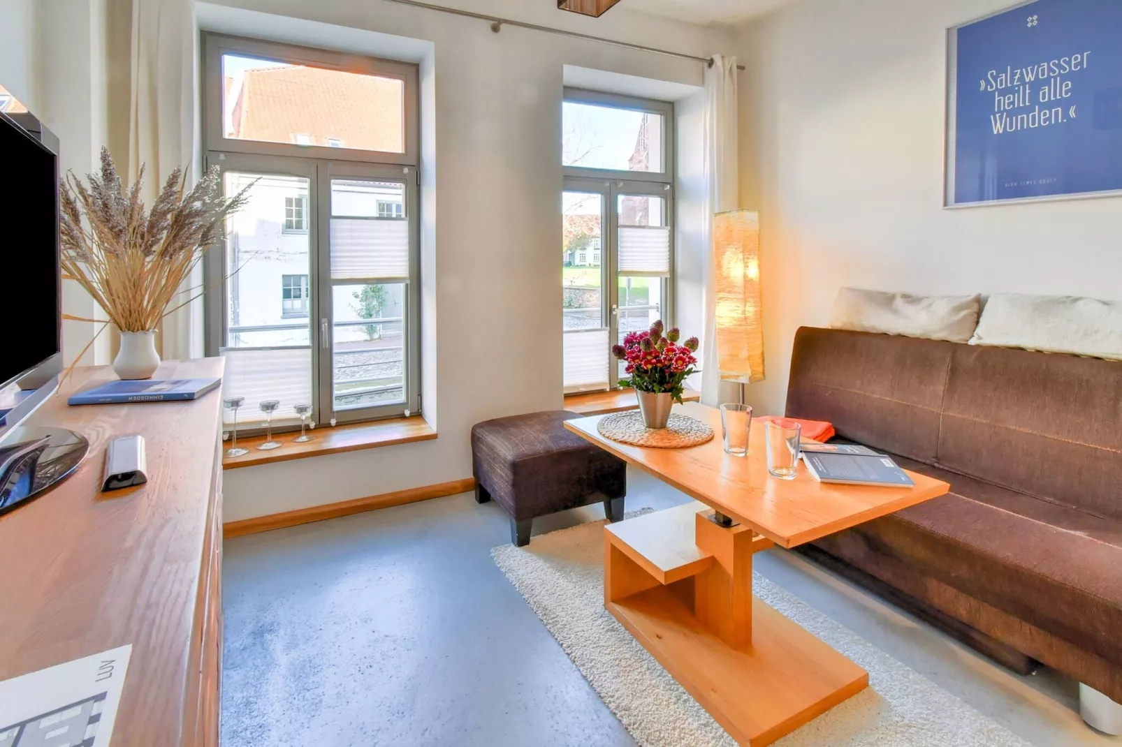 Komfortable Ferienwohnung in alter Stadtvilla Luv-Living room
