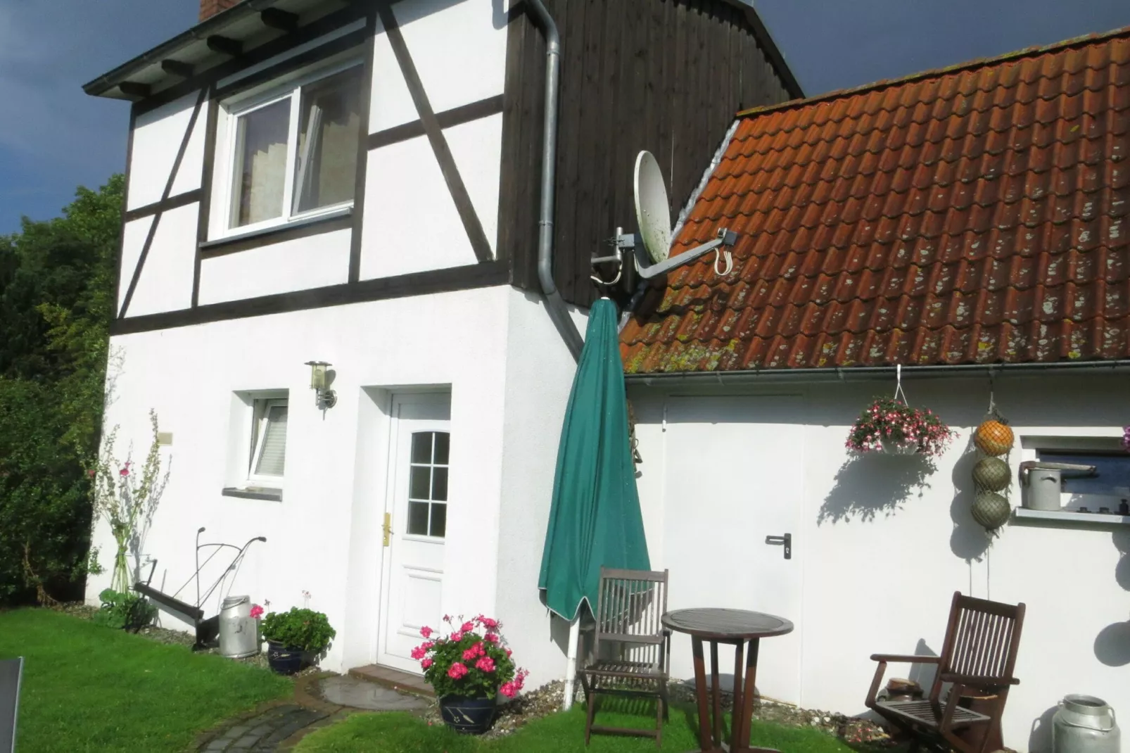 Seeblick-Exterior in summer