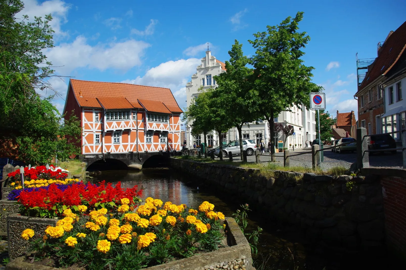 Schifferhus Altstadt-Areas summer 1km