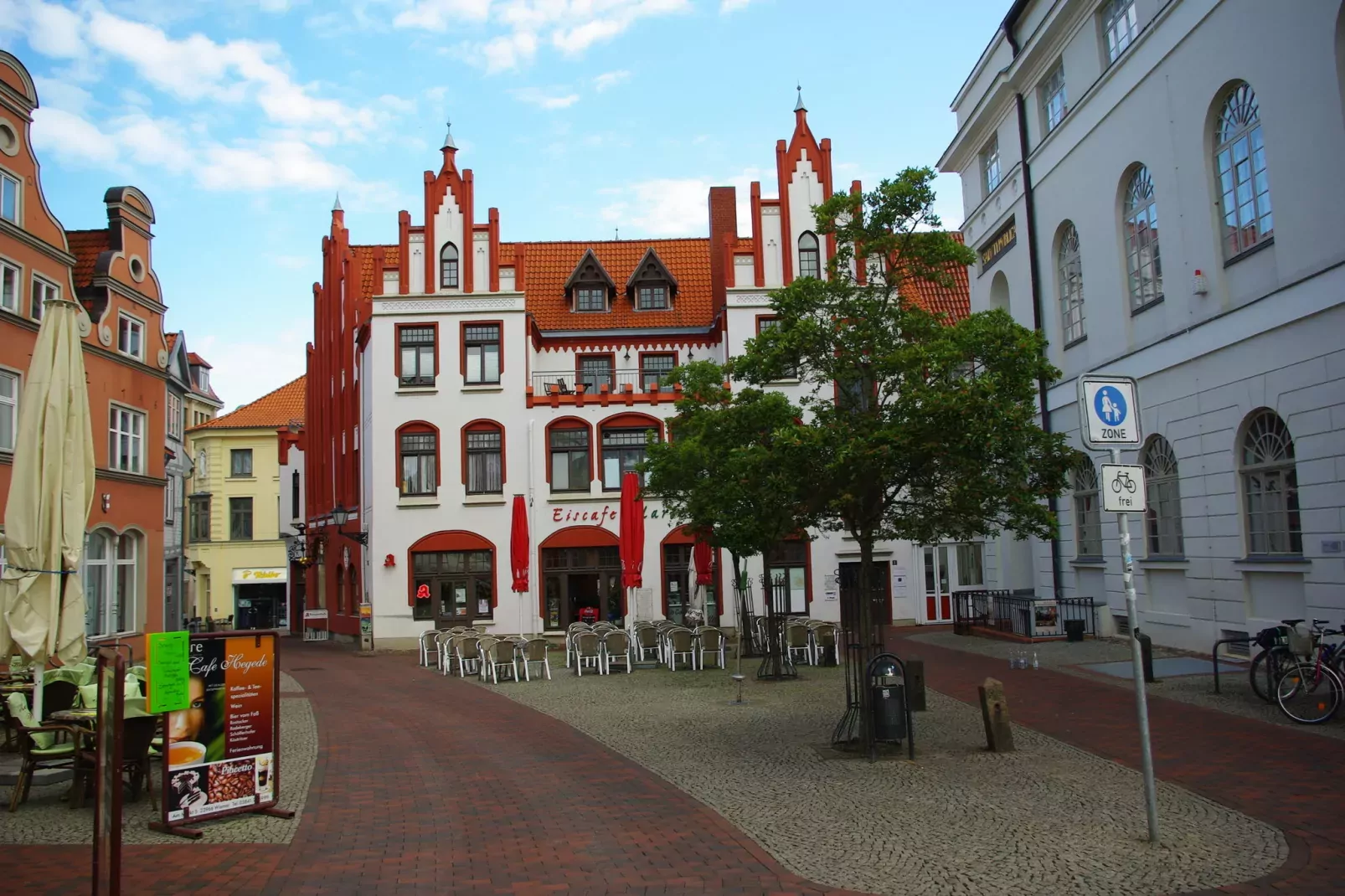 Schifferhus Altstadt-Areas summer 1km