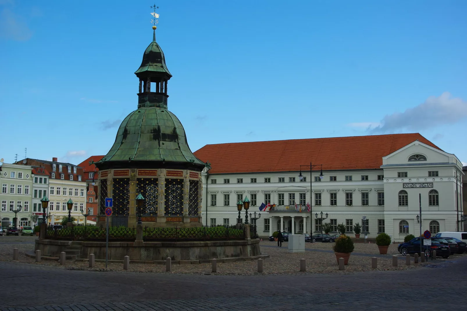 Schifferhus Altstadt-Areas summer 1km