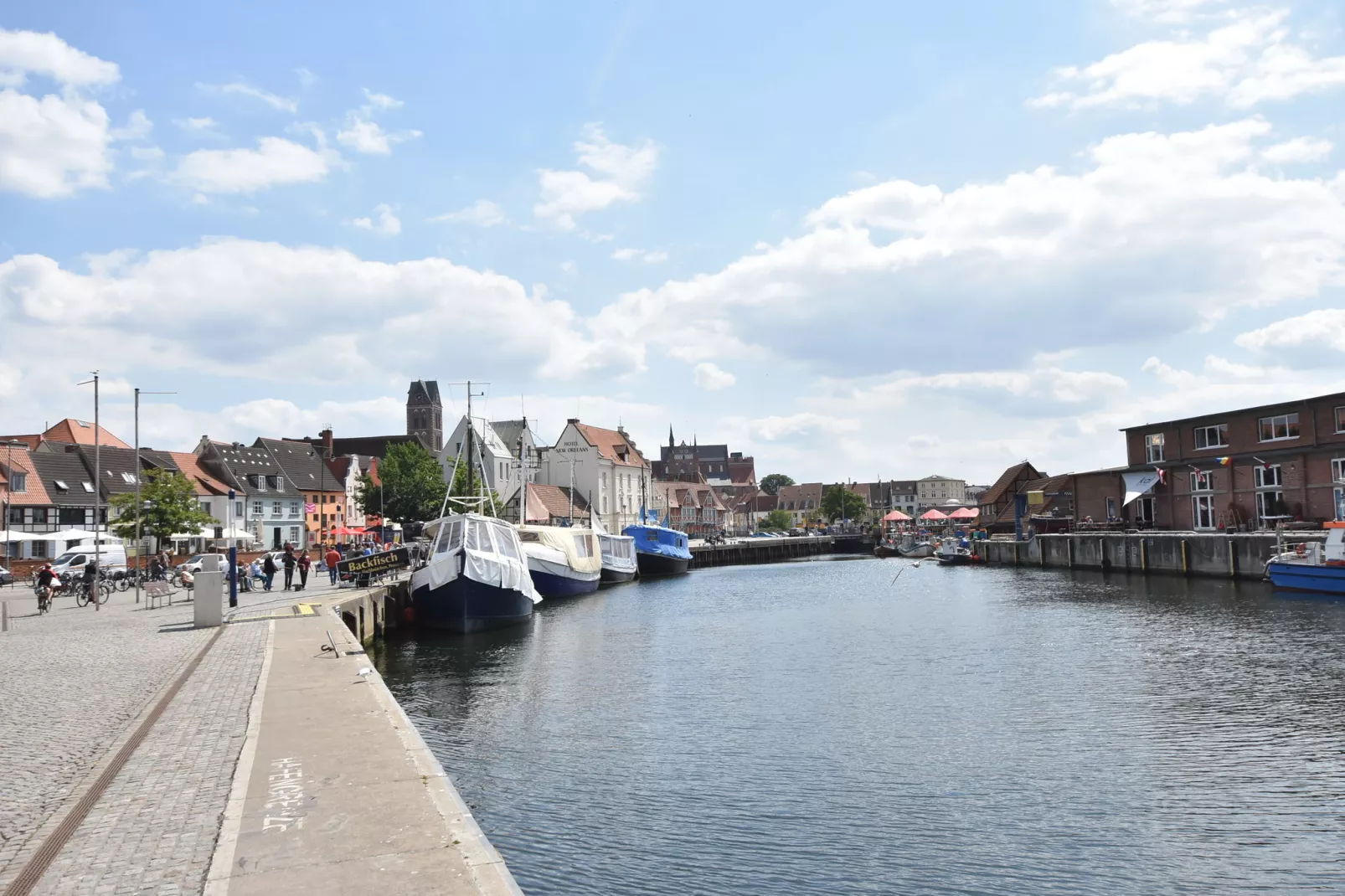 Schifferhus Hafen-View in summer