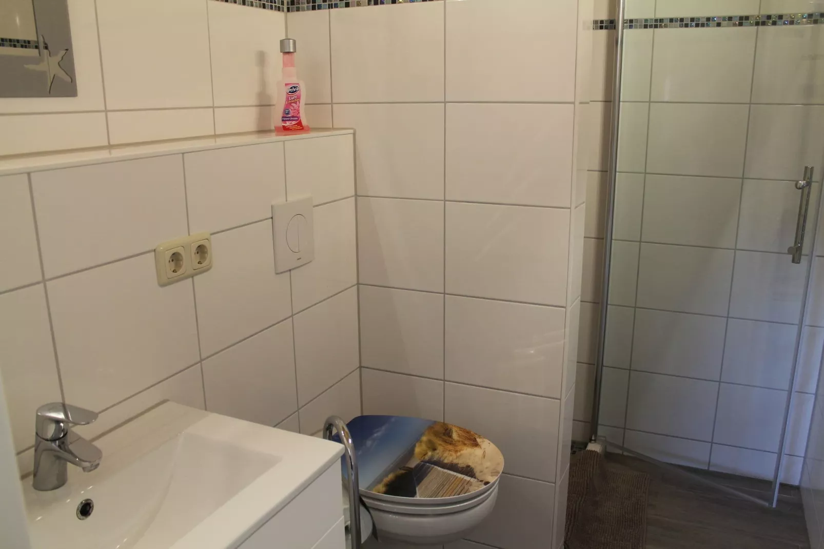 Ferienhaus Heidenholz-Badezimmer