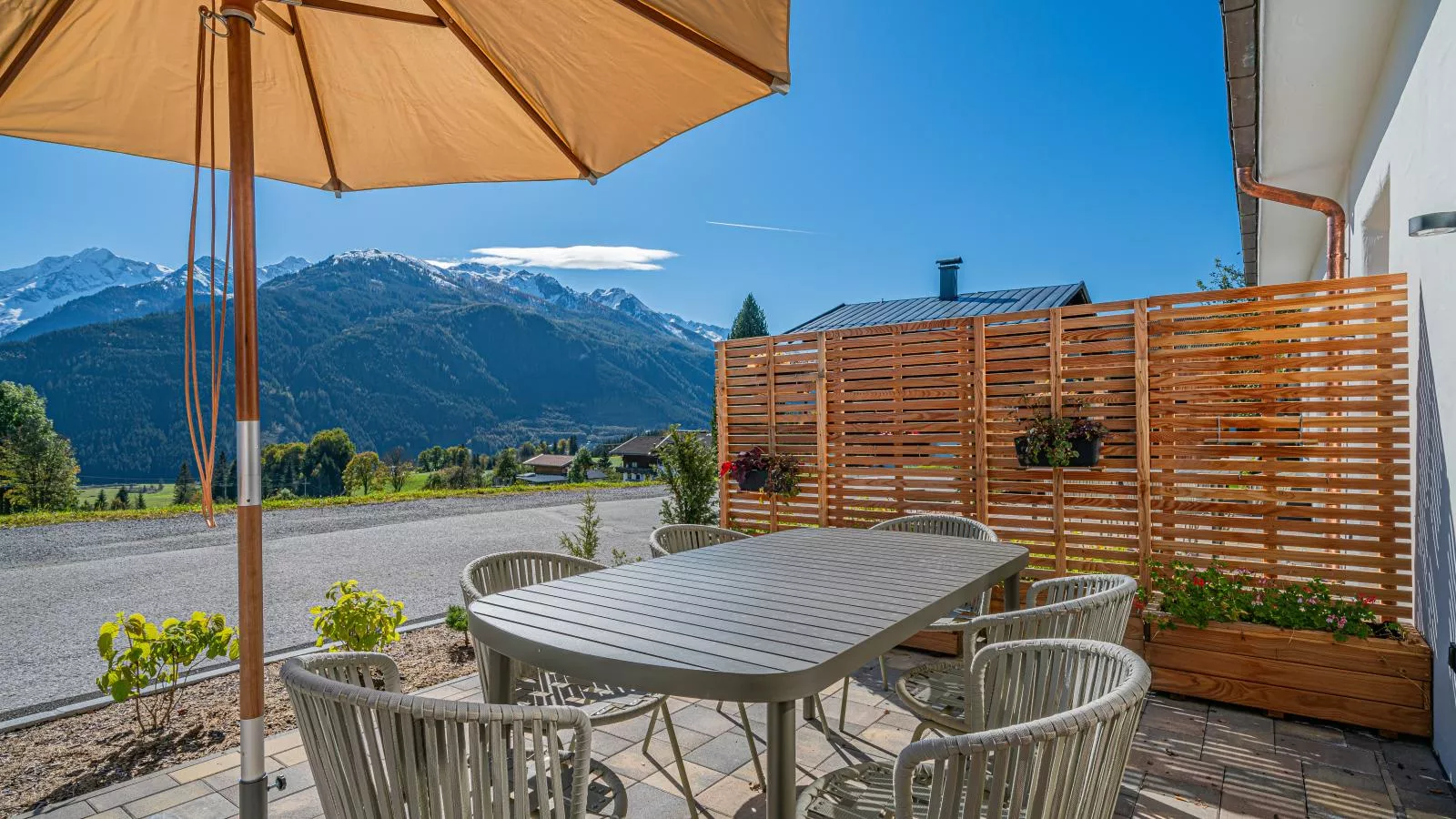 Premium Apartments AlmrauschEdelweiß-Balcon-terrasse