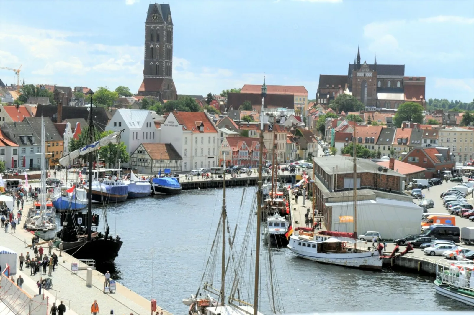 Hafen-Citywohnung  2-Aussicht Sommer