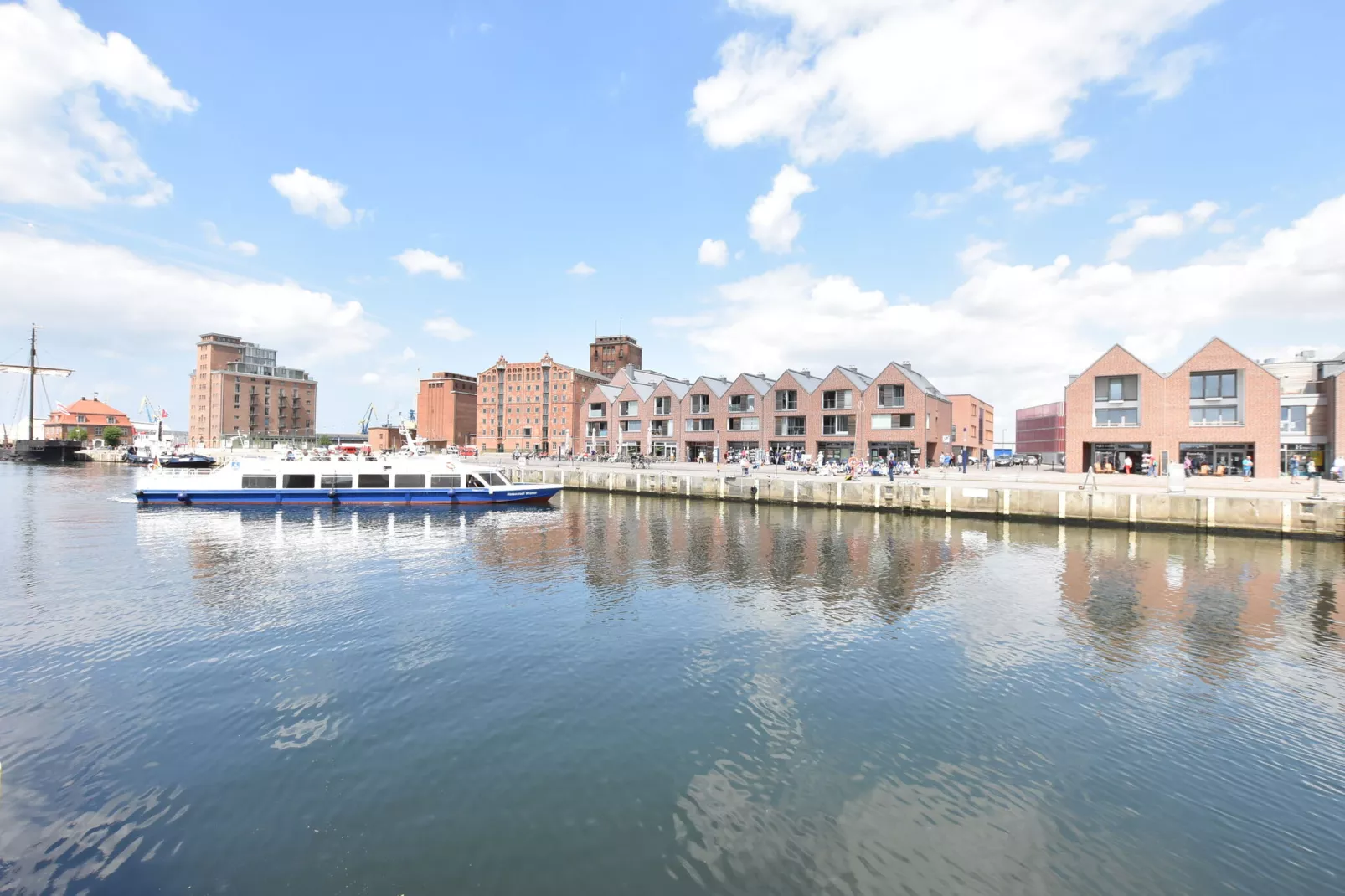Wohnen am Hafen 6-Gebiete Sommer 1 km