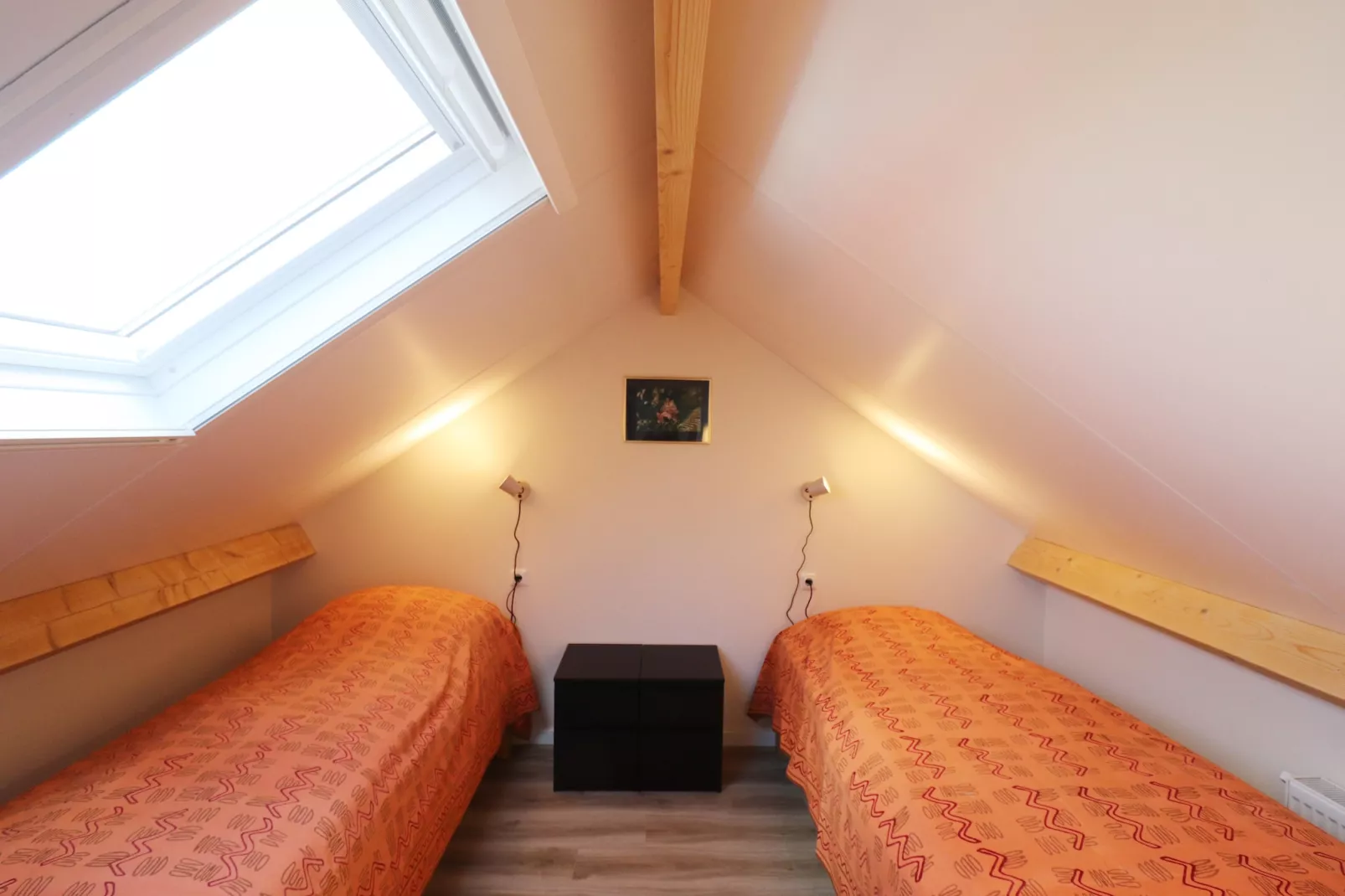 Chalet in Sint Nyk-Bedroom