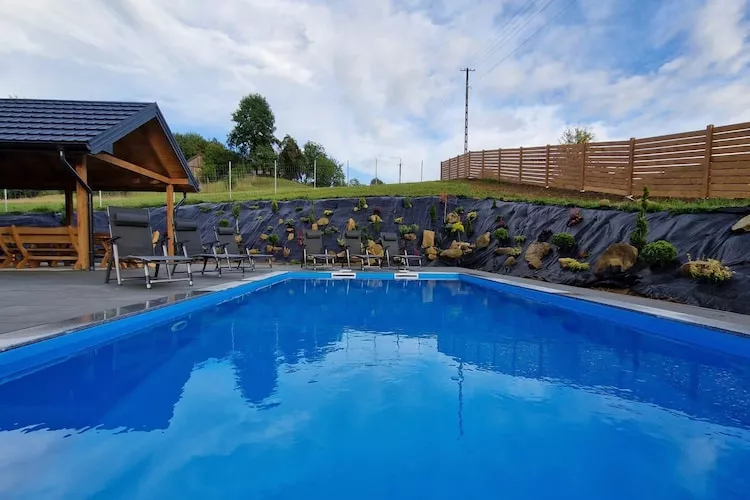 Komfortowy dom wakacyjny z basenem dla 10 osób-Pool