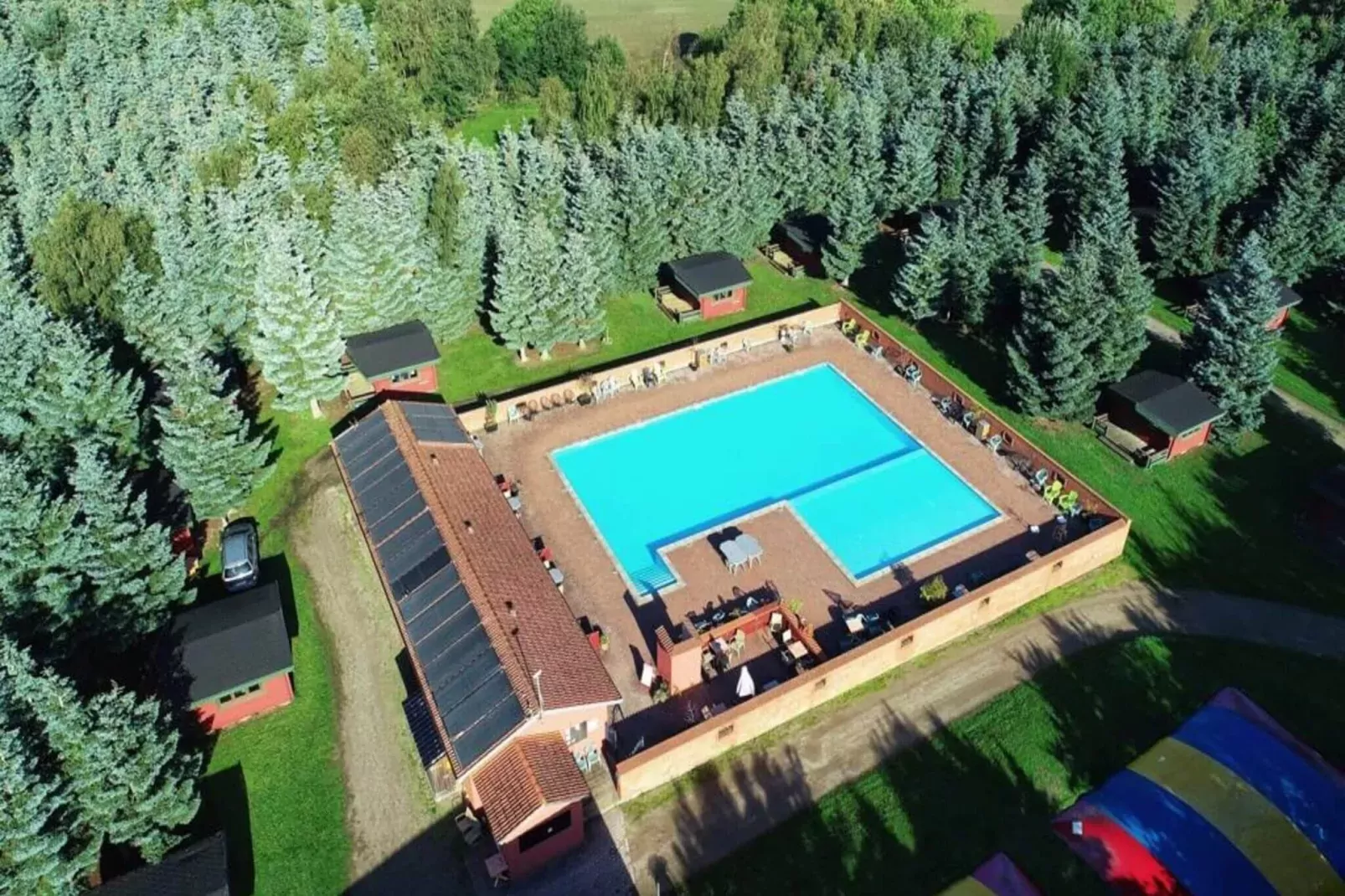 Luksus hytte til 6 personer-Schwimmbad