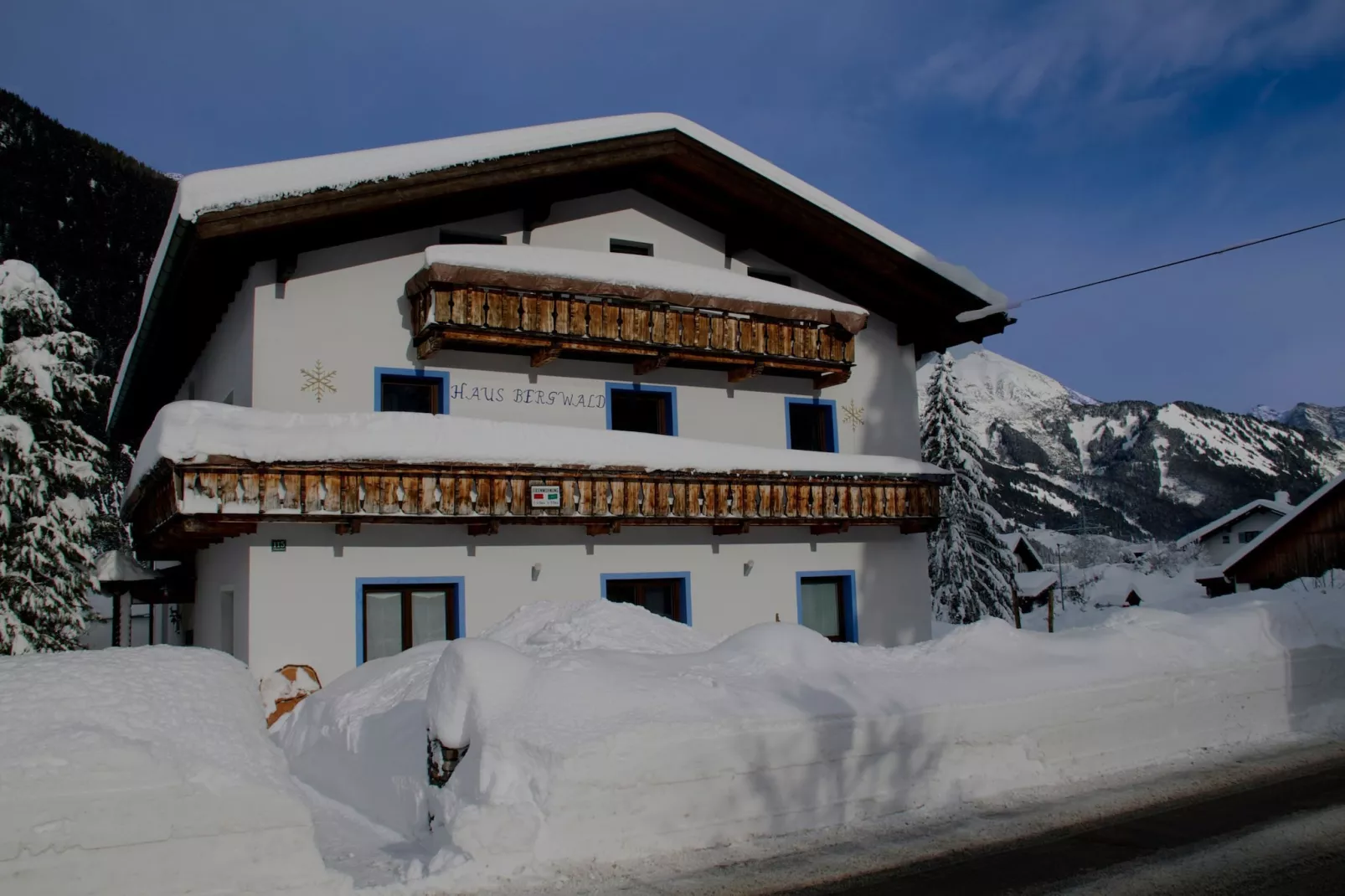 Haus Bergwald TOP 2-Exterior winter