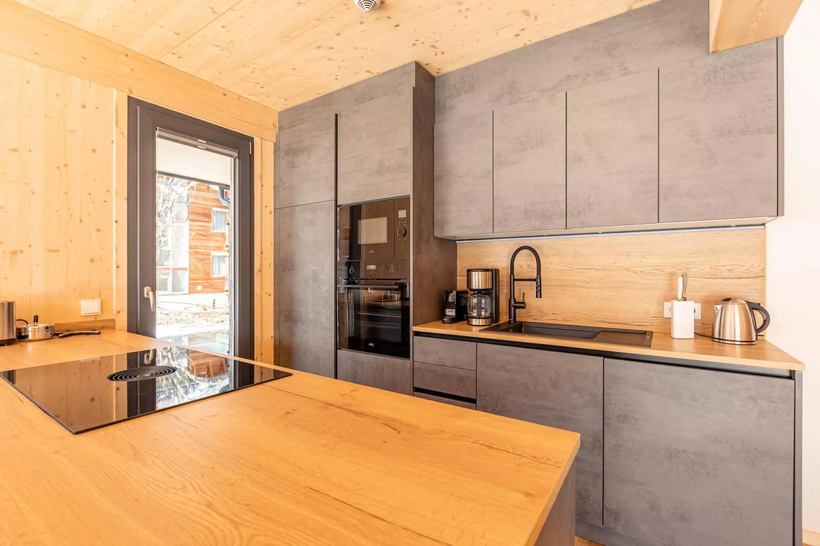 Kreischberg Pool Villen 1a-Kitchen