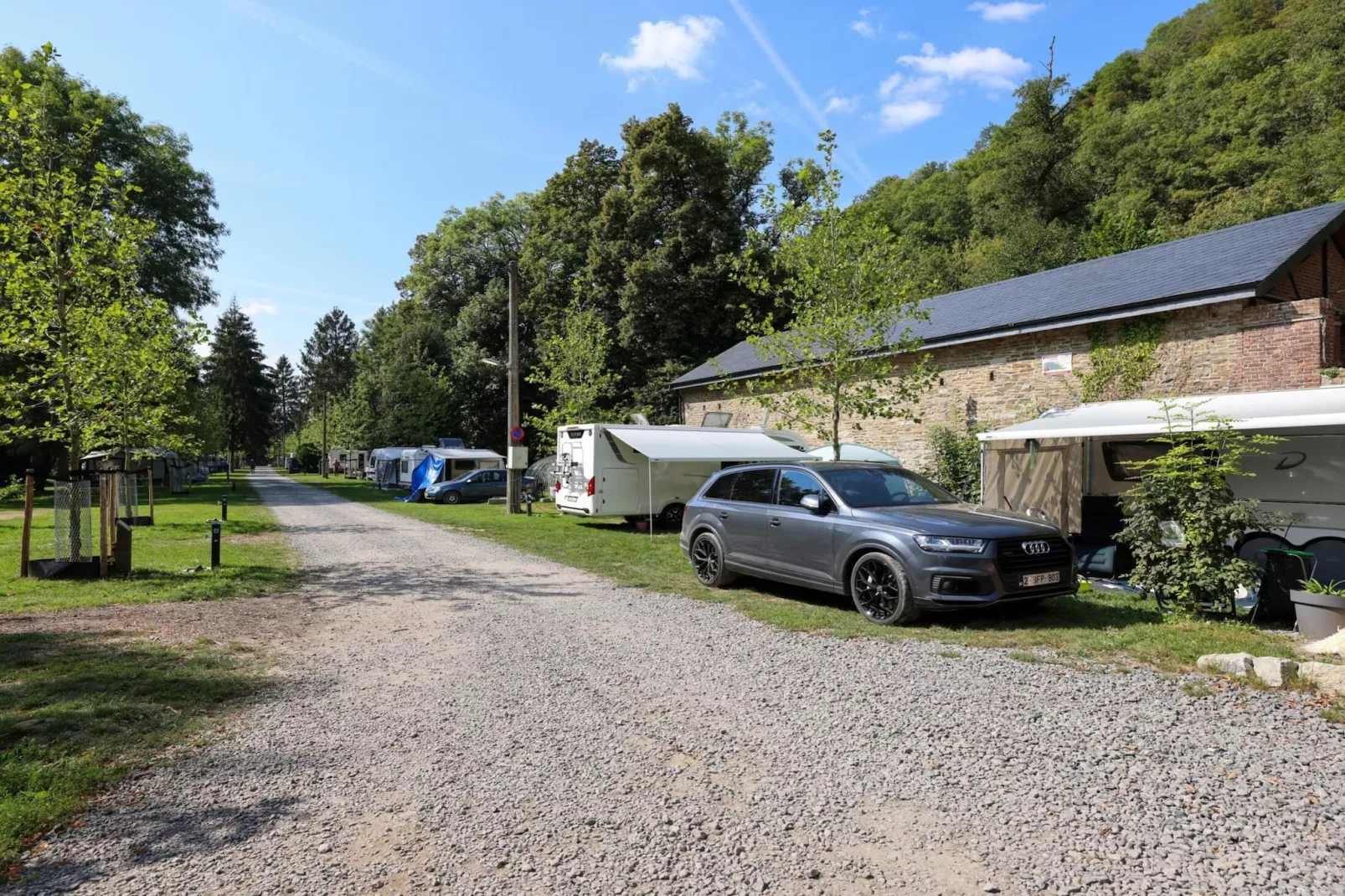 Appartement voor vier Domain Château Dieupart-Empfangshalle