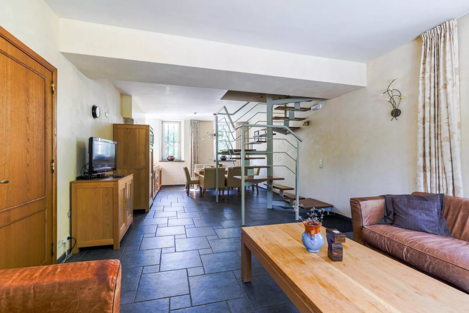 Appartement voor vier Domain Château Dieupart-Wohnzimmer