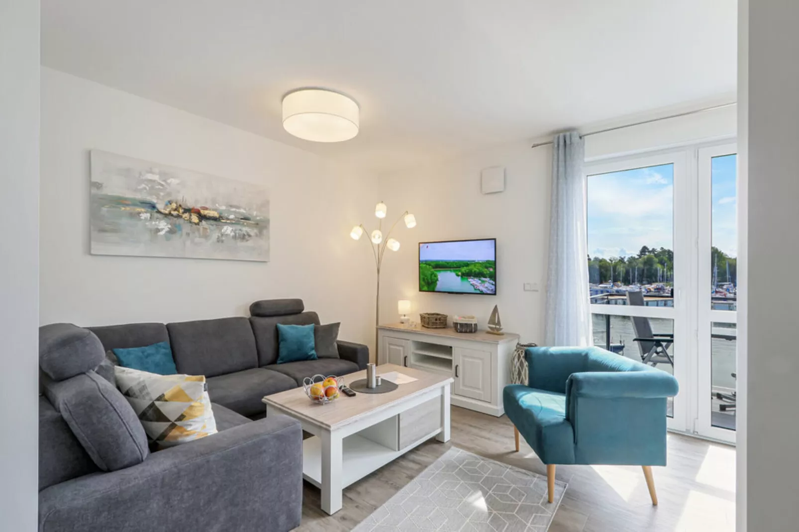 Hafenapartment 623-Living room