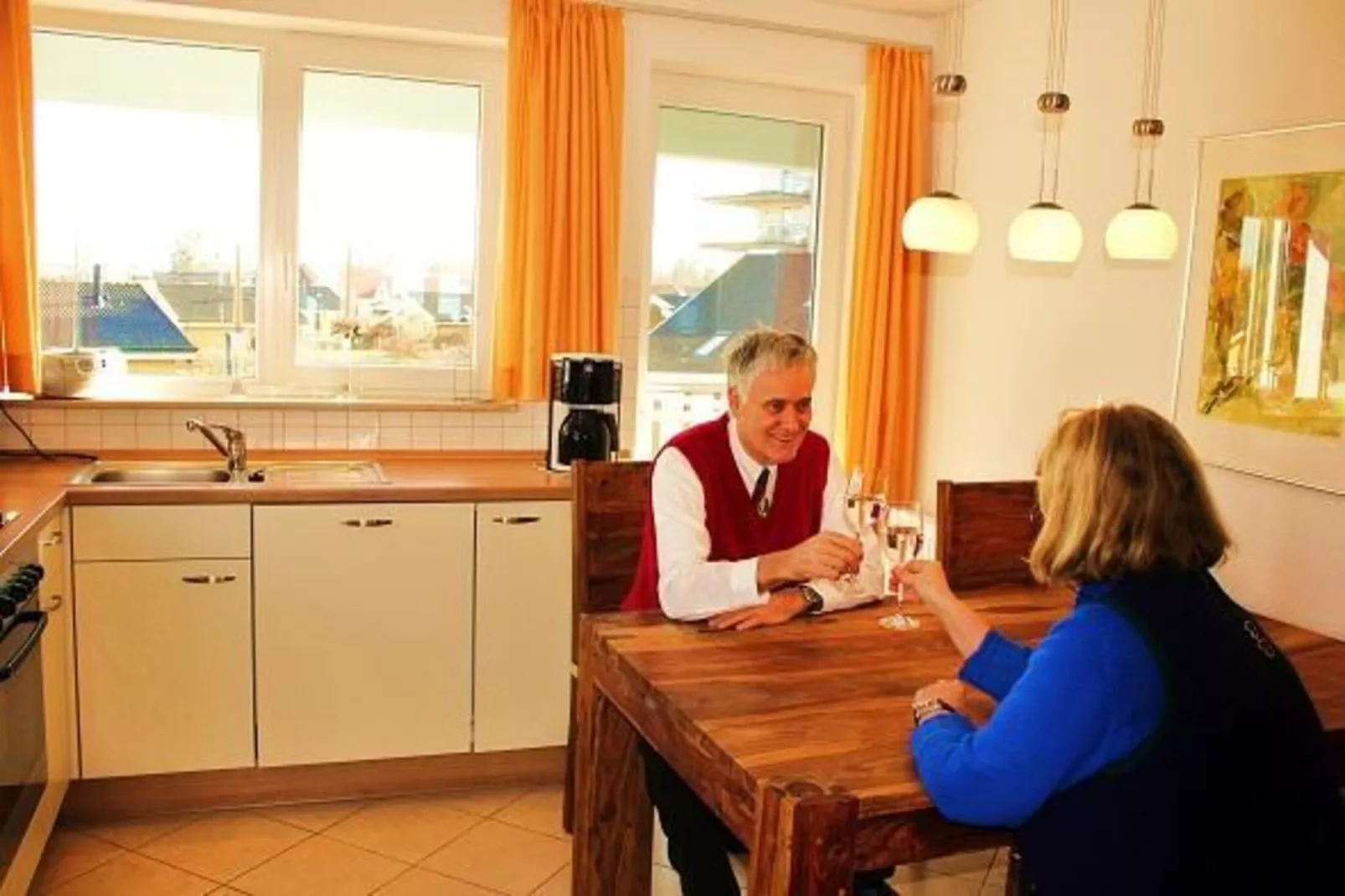 Kapitänsdeck 4 Pers 443-Dining room