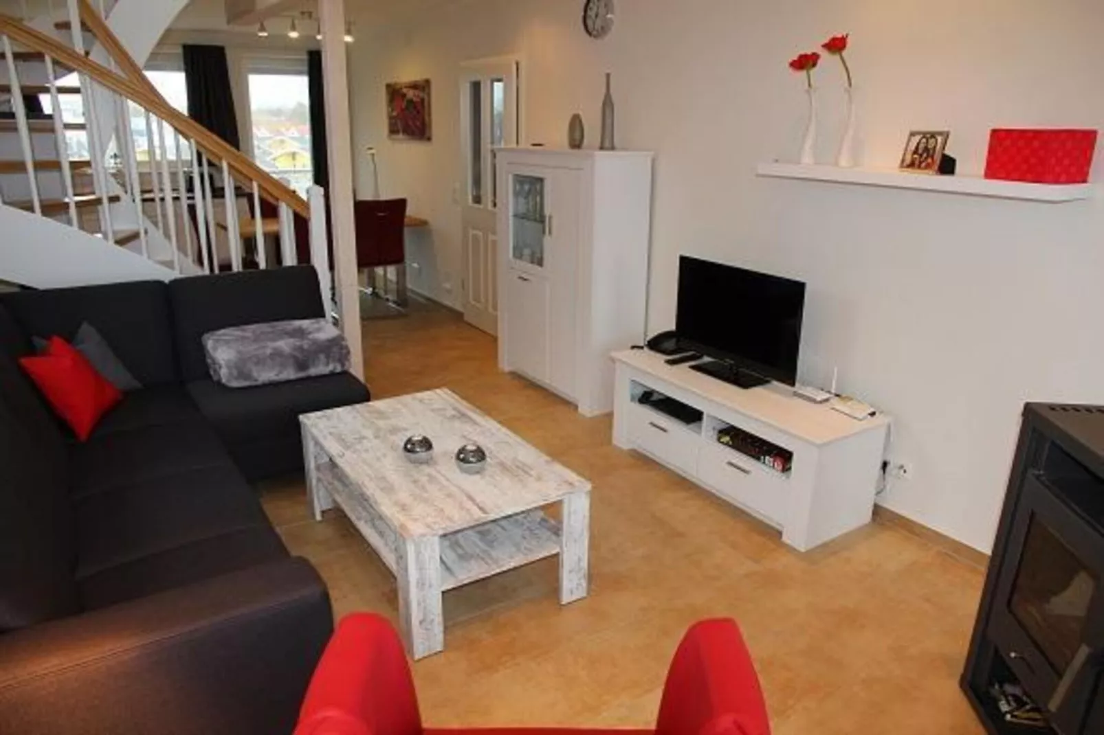Kapitänsdeck 6 Pers 526-Living room