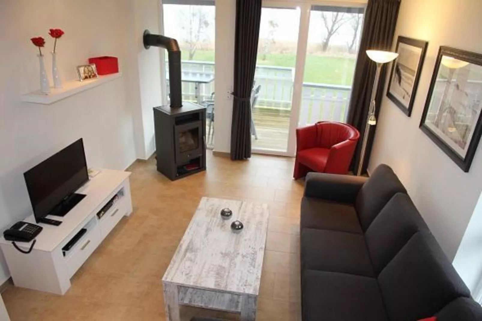 Kapitänsdeck 6 Pers 526-Living room