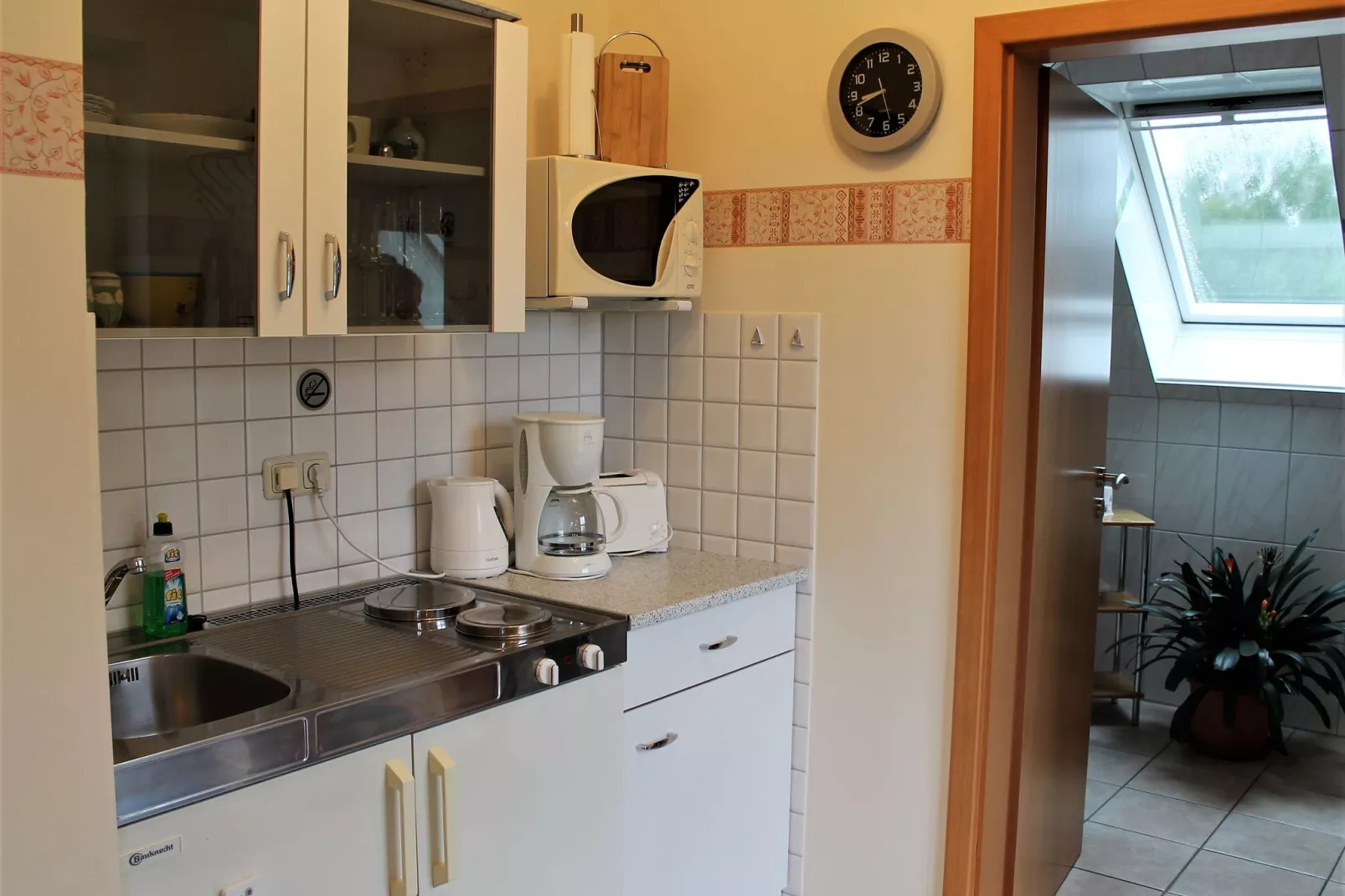 Svenja im Obergeschoss-Kitchen
