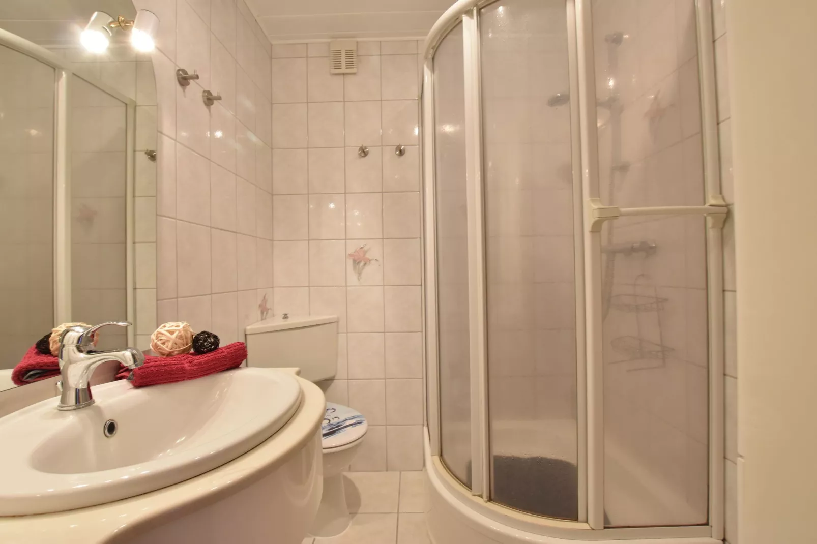 Ferienwohnung mit Terrasse im Klützer Winkel-Badezimmer