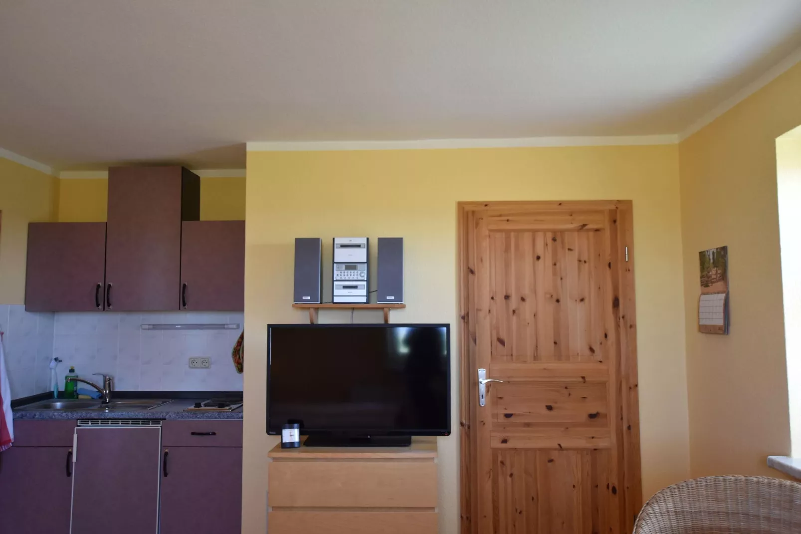 Ferienwohnung mit Meerblick-Living room