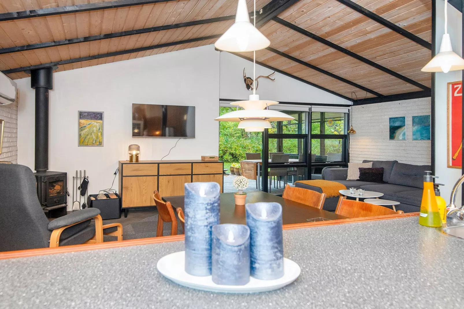 4 person holiday home in Fårvang-Indoor