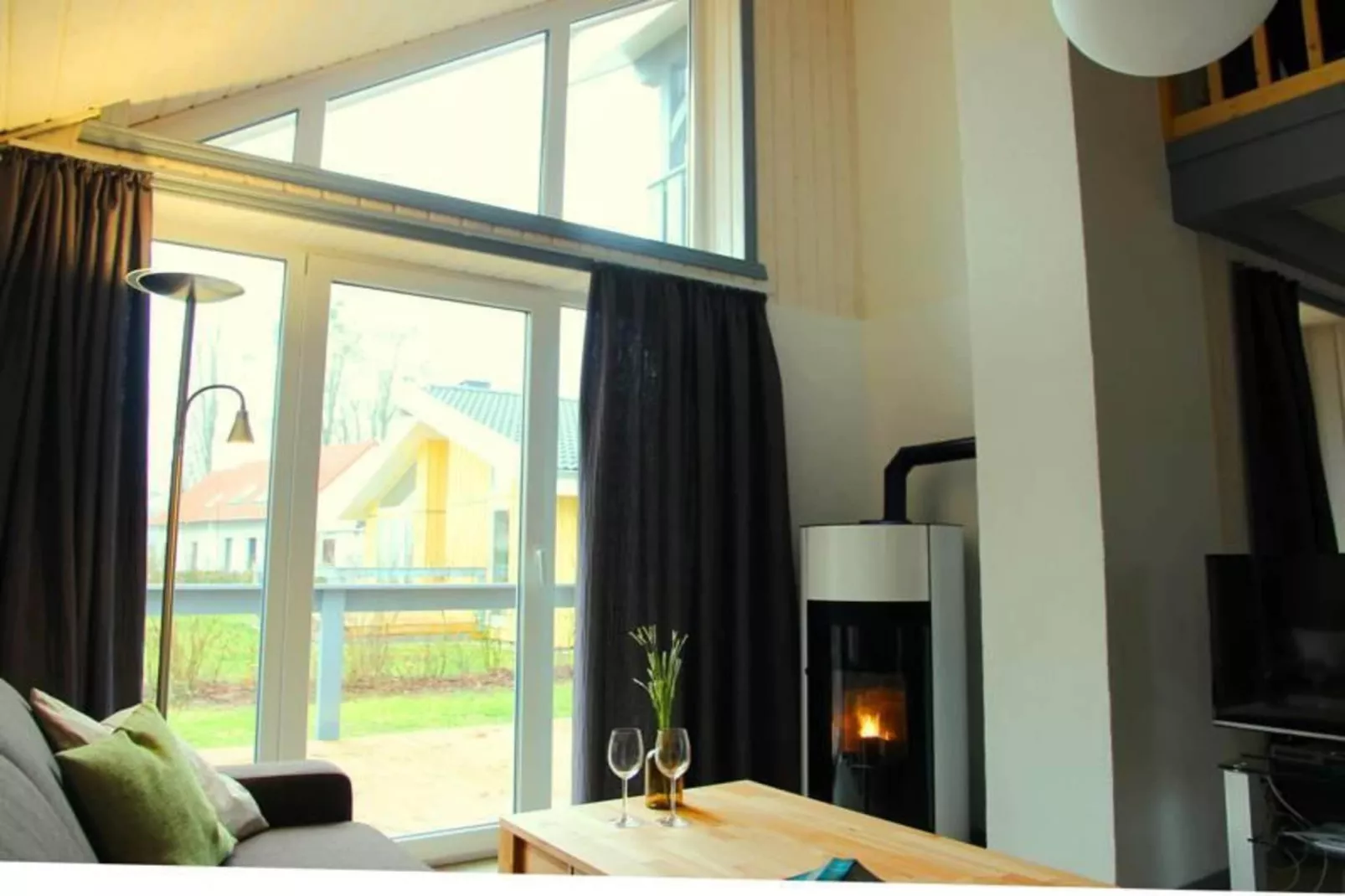 Ferienhaus Seeschwalbe-Classic 90 qm 72a-Wohnzimmer